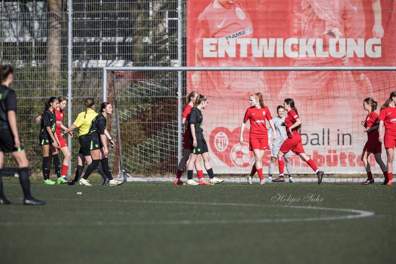 Bild 121 - wBJ Eimsbuettler TV - VfL Wolfsburg : Ergebnis: 1:3